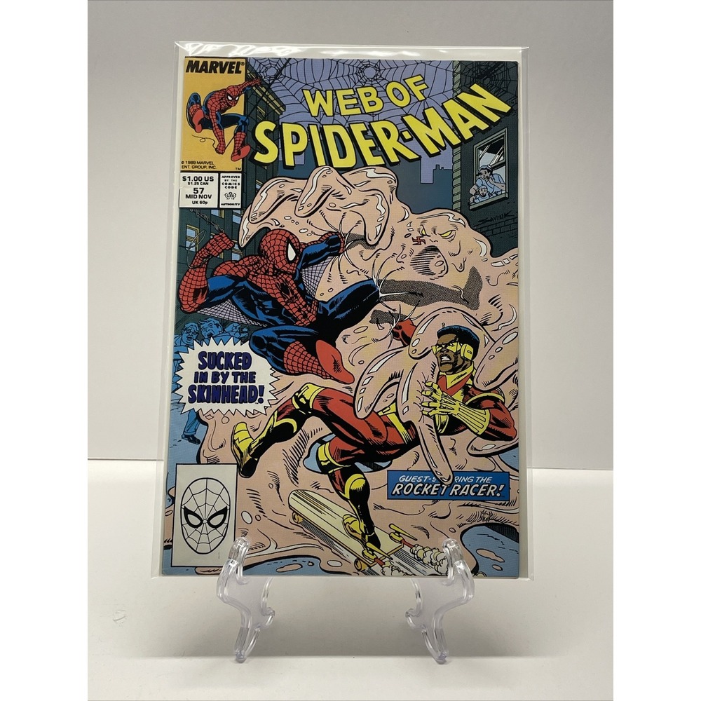 Web of Spider-Man #57 (Marvel, Mid November‎ 1989)
